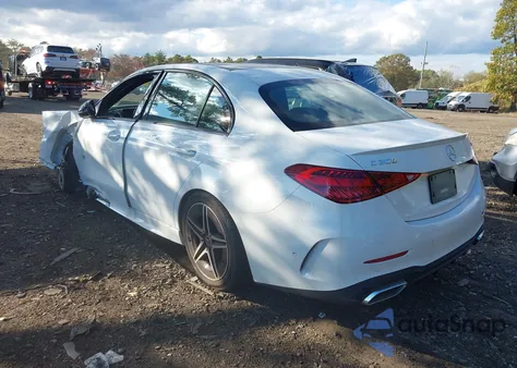 2025 Mercedes-Benz C 300 from USA, damaged, VIN W1KAF4HB6SR241307